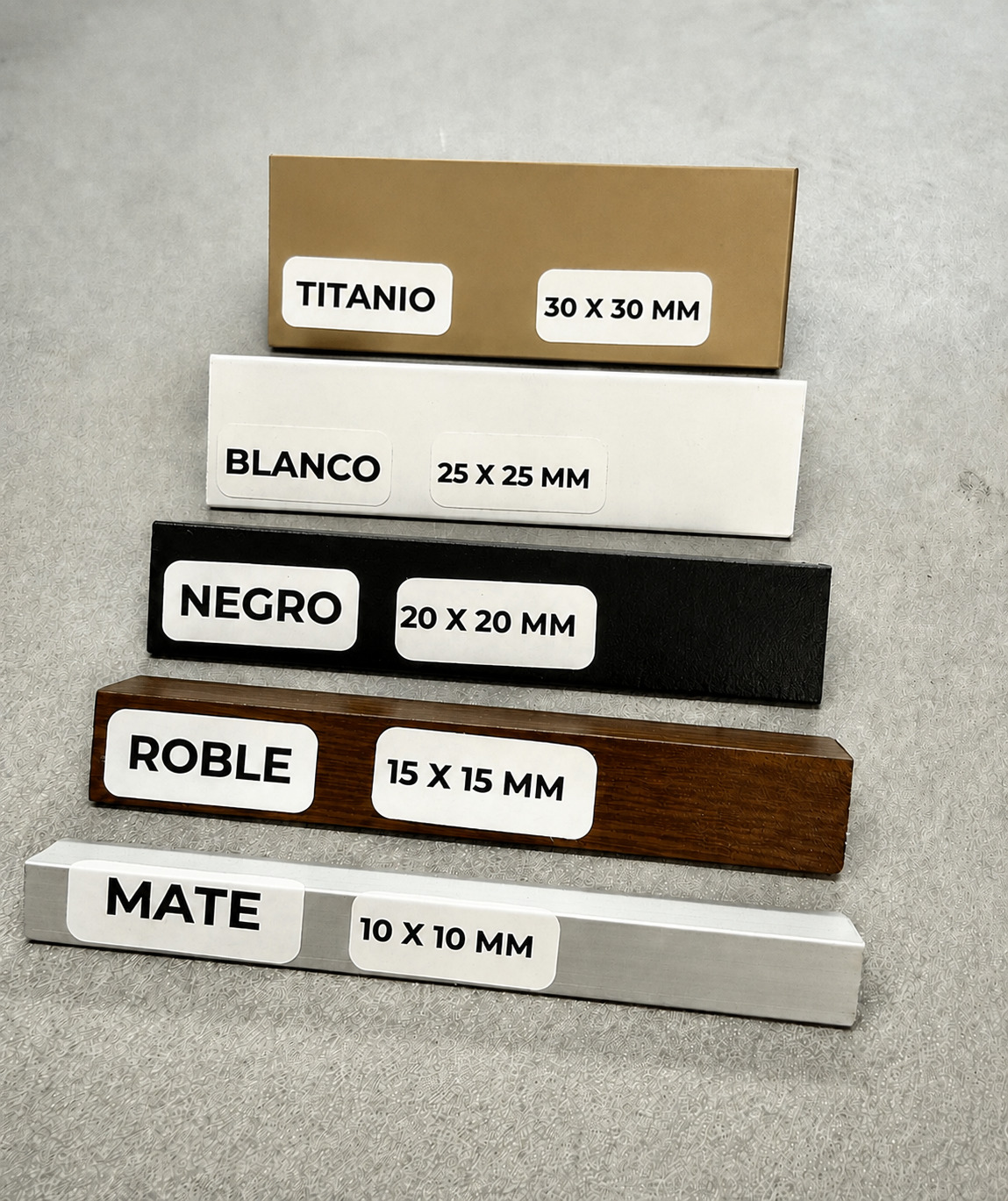 Ángulos de Aluminio