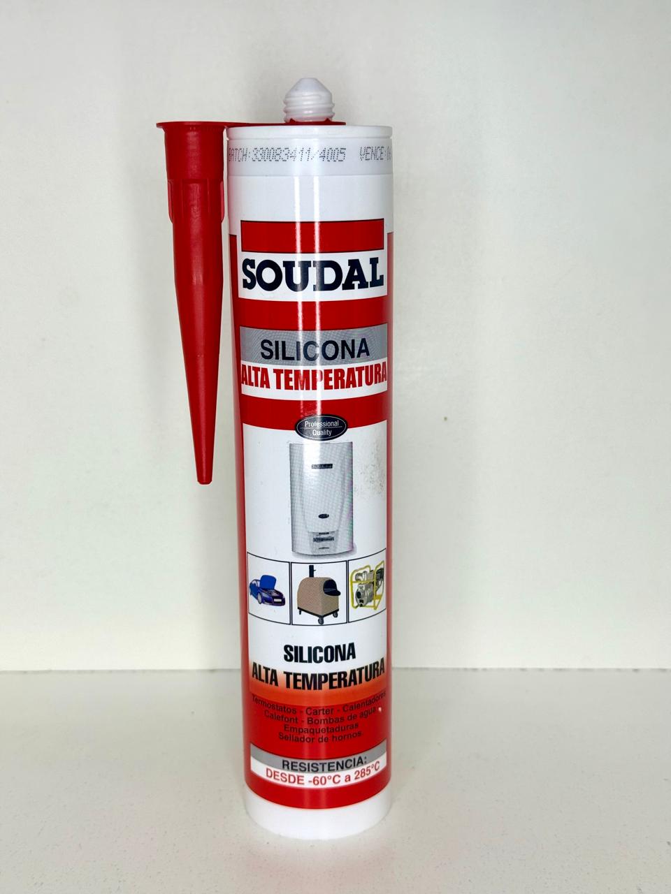 Silicona de Alta Temperatura SOUDAL
