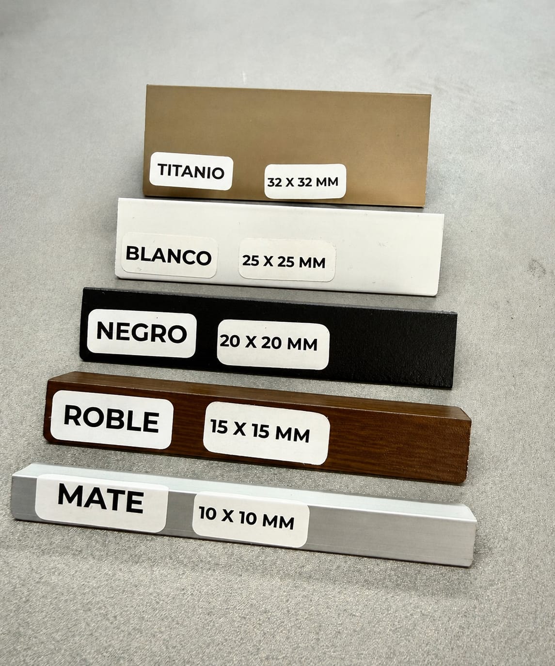 Ángulos de Aluminio